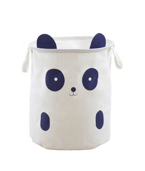 iShopping - Premier Home Mimo Panda Face Laundry Bag - White (1901945)