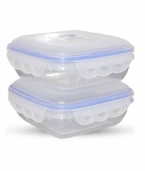 iShopping - TPWfamily Air Tight Kitchen Storage Box 2 Pieces Set (1 Litre)
