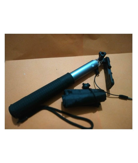 iShopping - Vibrant Selfie Stick Black (0002)