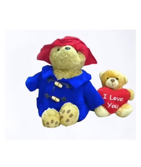 iShopping - ZT Fashions Stuffed Bear Set Of 2 (0076)