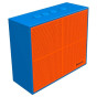 iShopping - Baseus Encok Music Cube Bluetooth Wireless Speaker Blue (NGE05-03)
